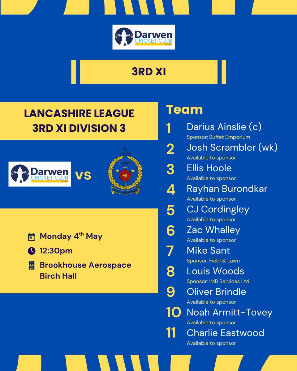 Darwen Cricket Club tweet media
