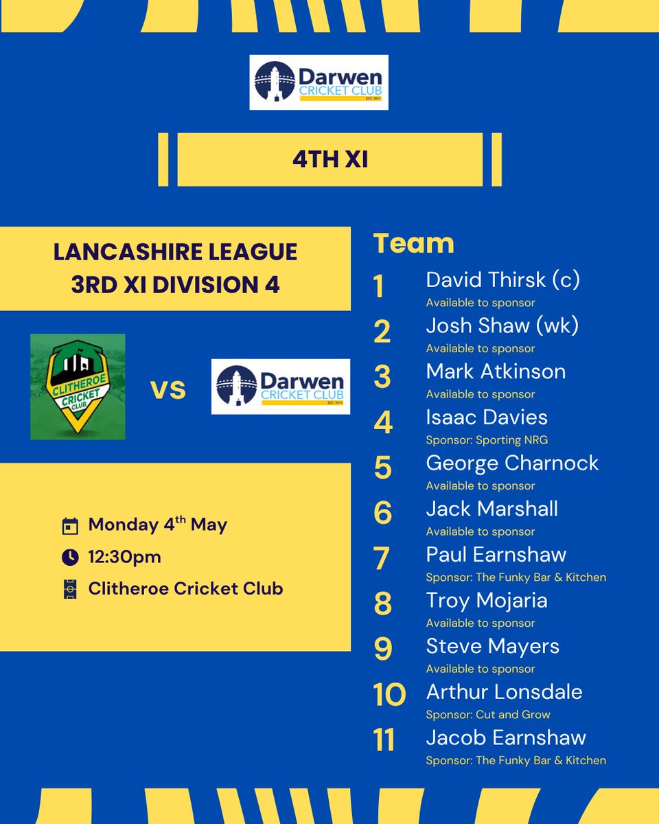 Darwen Cricket Club tweet media
