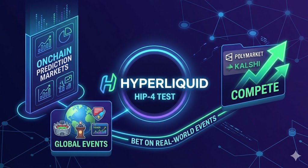 YOSSHOP's tweet photo. Big moves from Hyperliquid! 👀 

They're testing HIP-4 🚀 for onchain prediction markets. Real-world event betting is coming. 🏆 Aiming to take on Polymarket and Kalshi. 

#Hyperliquid #Web3 
#Hyperliquid #PredictionMarkets #Onchain #Web3 https://t.co/uuXV797Qmh