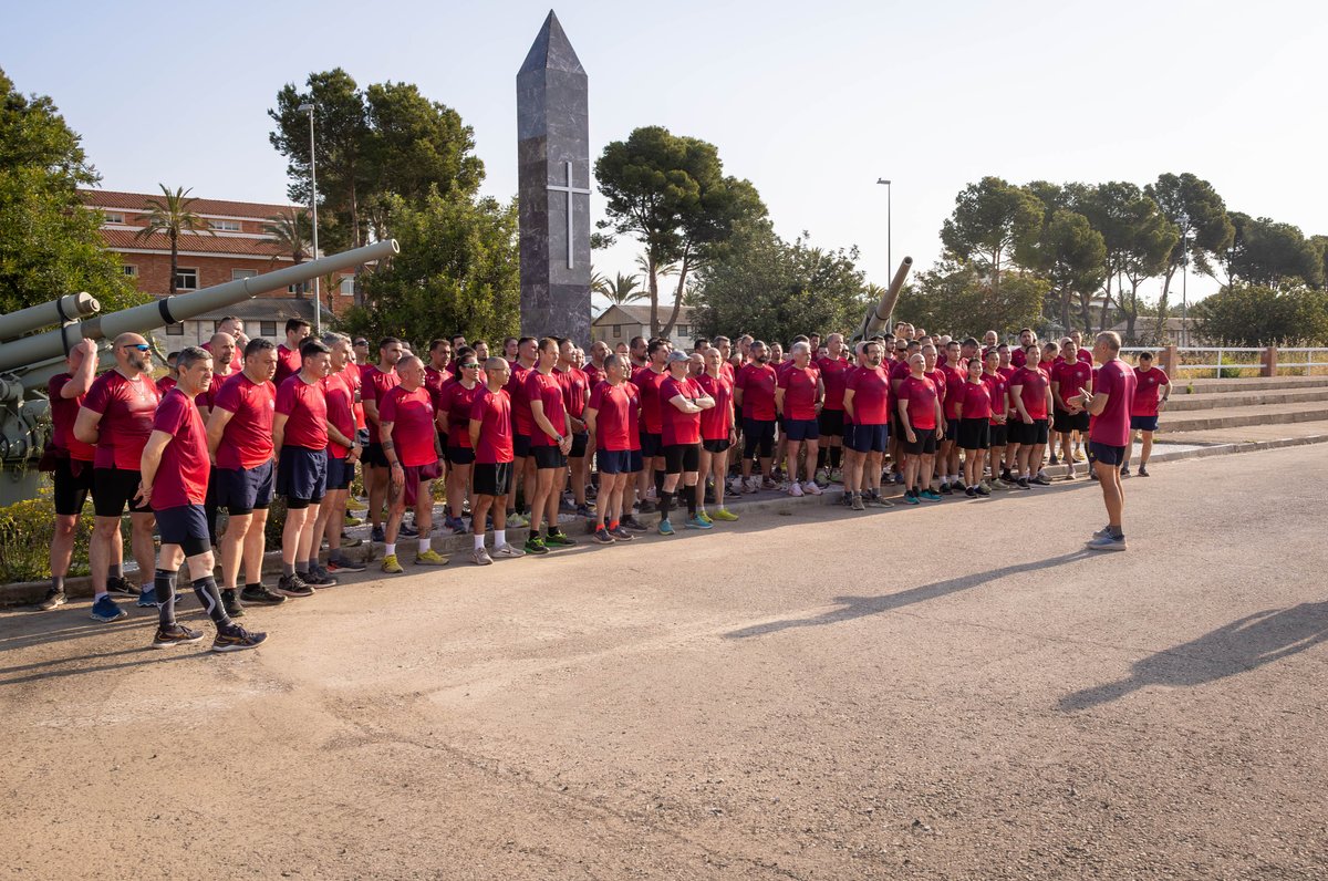 CGTAD_NRDC_ESP's tweet image. Today, personnel from HQ NRDC-ESP participated in a cohesion run in the vicinity, fostering teamwork, resilience, and unit spirit.

Activities like this strengthen the bonds that underpin our operational effectiveness.

#StrongerTogether #StrenghtinUnity