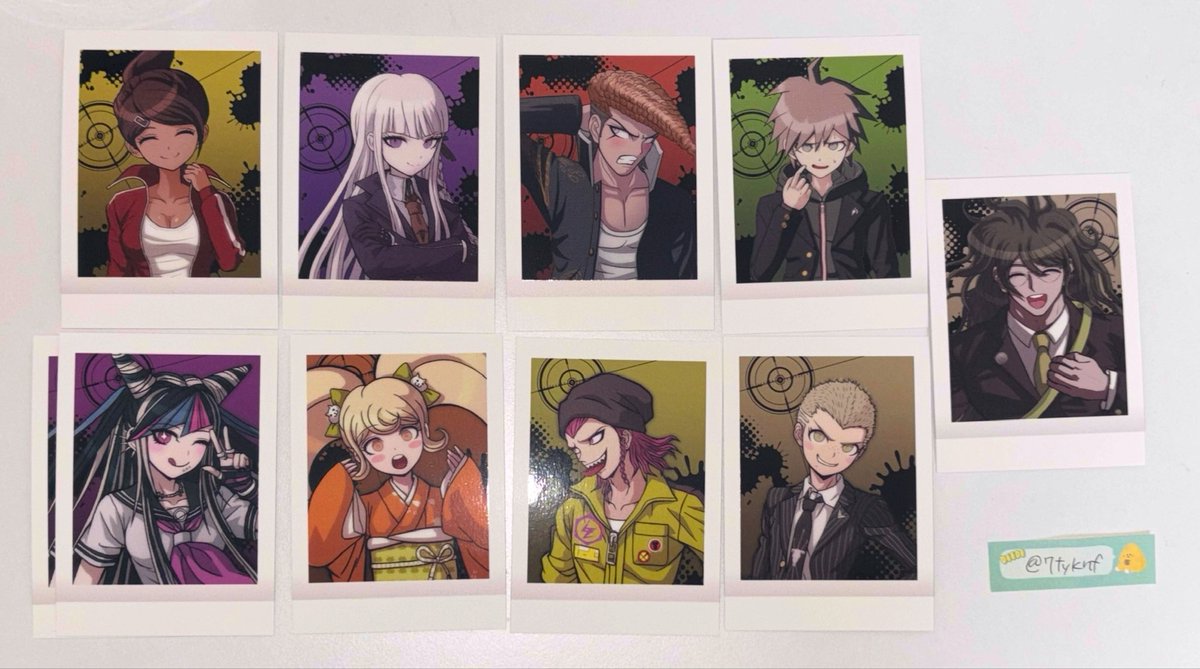 7tyknf's tweet photo. 【交換・譲渡】
ダンガンロンパ ダンロン ぱしゃこれ パシャこれ コレクションカード

譲）画像内

求）王馬 or 90/枚+送料

譲渡の場合PayPayのみになります。
郵送でのお取引希望です。

お気軽にお声掛けください！ https://t.co/EAFVrsBAwW