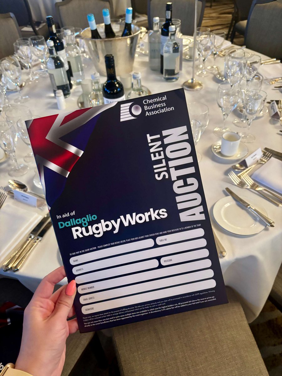DallaglioRW's tweet photo. Dallaglio RugbyWorks was proud to be a beneficiary of the Chemical Business Association Annual Floggers Lunch at the Grosvenor House Hotel yesterday.

We truly appreciate being chosen as a beneficiary and are thankful for the ongoing commitment from everyone involved. https://t.co/qmHBuZLGle
