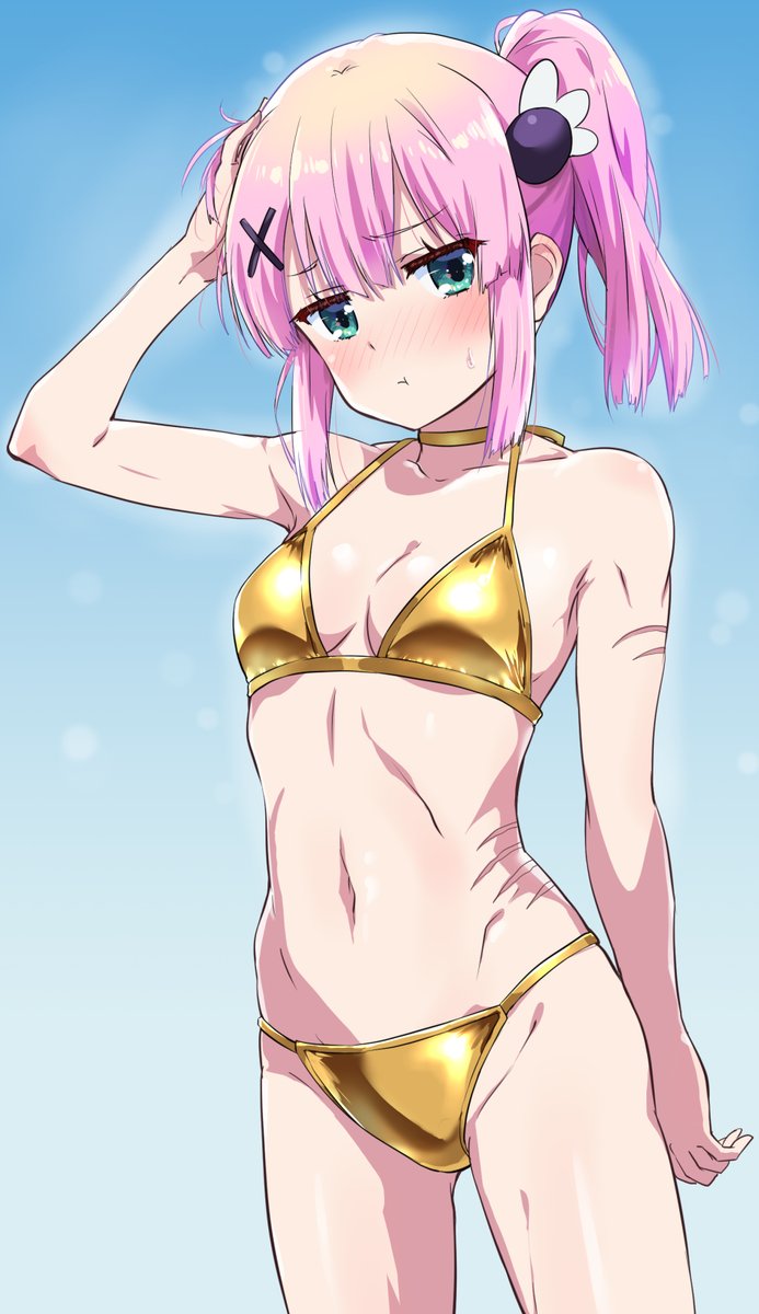 ゴールデンウィークらしいので金ビキニシャミ桃 