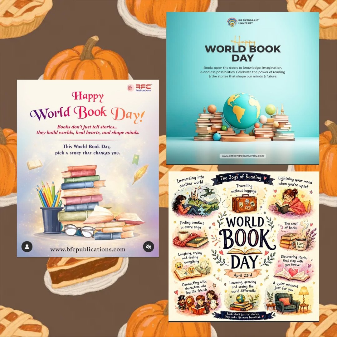 obrolan_putri29's tweet image. For book lovers who are celebrating World Book Day, hopefully the book industry will always be given smoothness, stability and many fans because of the permission and blessing of the Almighty
#PAYPAW
#WorldCopyrightDay
#WorldBookDay
📑📒📚