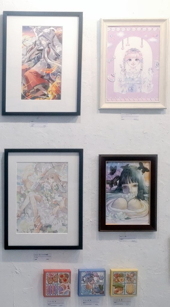 IYN02914016's tweet photo. 明日より10日までART STORE  IYNにて「夢見る少女５」展を開催致します。

素敵な作家様たちが描く魅力溢れる少女達を是非ご覧ください!

皆様のお越しを心よりお待ちしております。

展示風景vol.1

#IYN #イラスト #オリジナル   #創作少女 https://t.co/kKYR0PKxzS