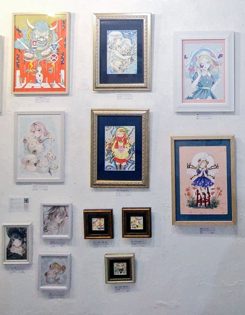 IYN02914016's tweet photo. 明日より10日までART STORE  IYNにて「夢見る少女５」展を開催致します。

素敵な作家様たちが描く魅力溢れる少女達を是非ご覧ください!

皆様のお越しを心よりお待ちしております。

展示風景vol.1

#IYN #イラスト #オリジナル   #創作少女 https://t.co/kKYR0PKxzS