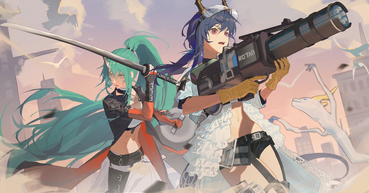 Kledkelide's tweet photo. #明日方舟 #Arknights 
来发图了！ https://t.co/dKHMex8Coy