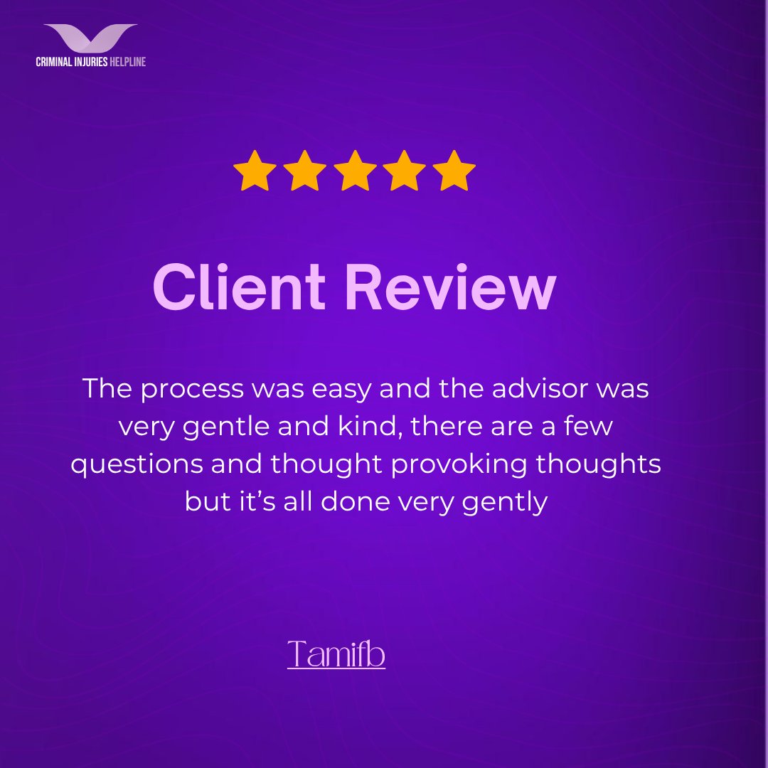Crim_Injuries's tweet image. Hearing this kind of feedback reminds us why we do what we do 💜
Thank you for your trust and kind words.

#ThankYou #ClientReview #Support #Trust #Awareness