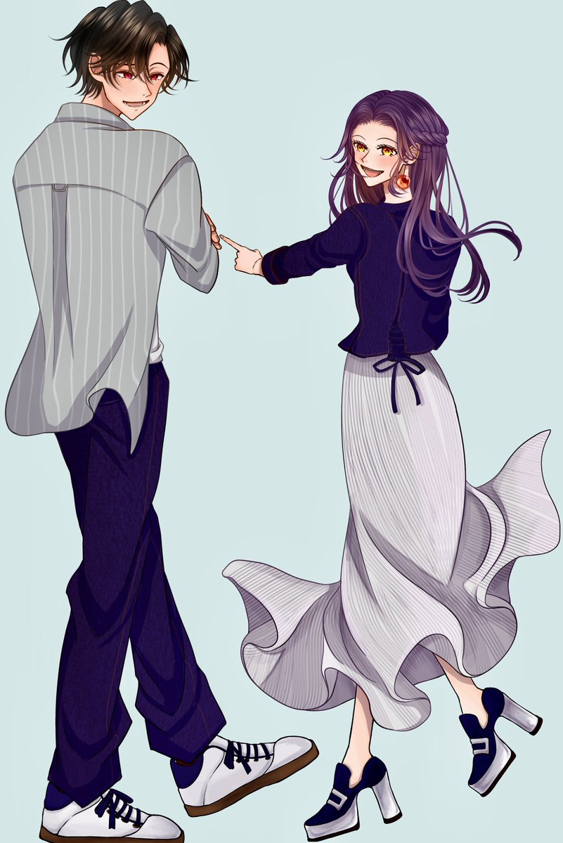 remonnnoeketyan's tweet image. #ValentineBureau 
 #oc
もうすぐＧＷですね ✨️(もしかしてもうお休みの方もいる！？)
ふたりで美味しいものとか食べに行くのかい君たちは🥹💕
見所はデレデレニヤニヤふざけた顔した慧ですჱ̒(ｰ̀֊ｰ́˶ ♡