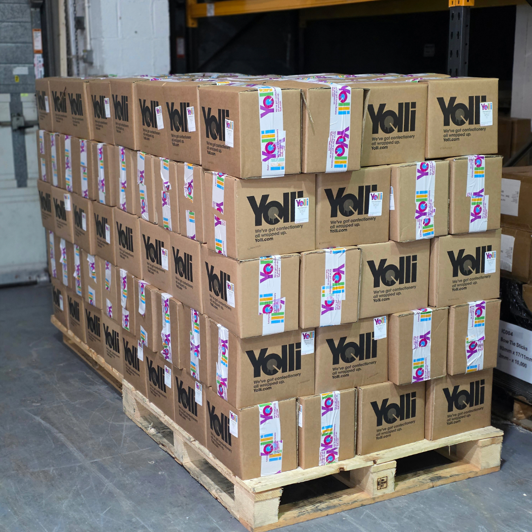 YolliUK's tweet image. Finished product building up in the warehouse is always a good sight.

Behind every pallet is a lot of work: sourcing, production, packing, quality checks, and shipping.

We’re proud to be a UK manufacturer.

#UKManufacturing #Confectionery #Packaging #MadeInBritain