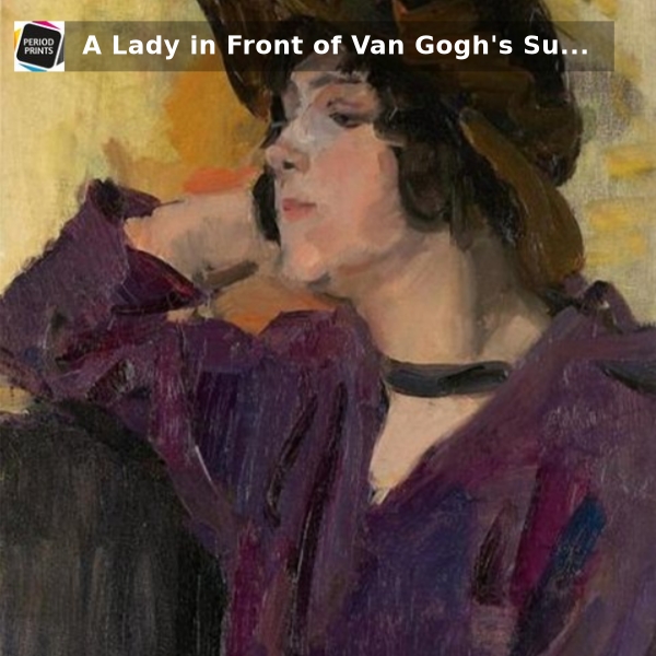 PeriodPrints's tweet image. 🌻 Elevate your space with "A Lady in Front of Van Gogh's Sunflowers" by Isaac Israels. Unframed or framed, available in A3 to A0 sizes. Fast worldwide shipping &amp;amp; 30-day money-back guarantee. Discover timeless elegance today. #Poster #print-size-options shortlink.store/z-kxuzxxhlxq