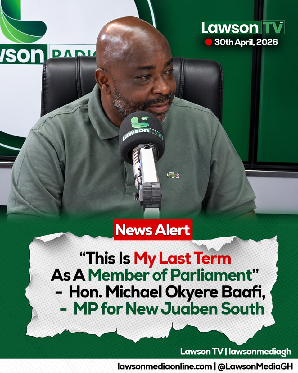 #LAWSONTV 🇬🇭 tweet media