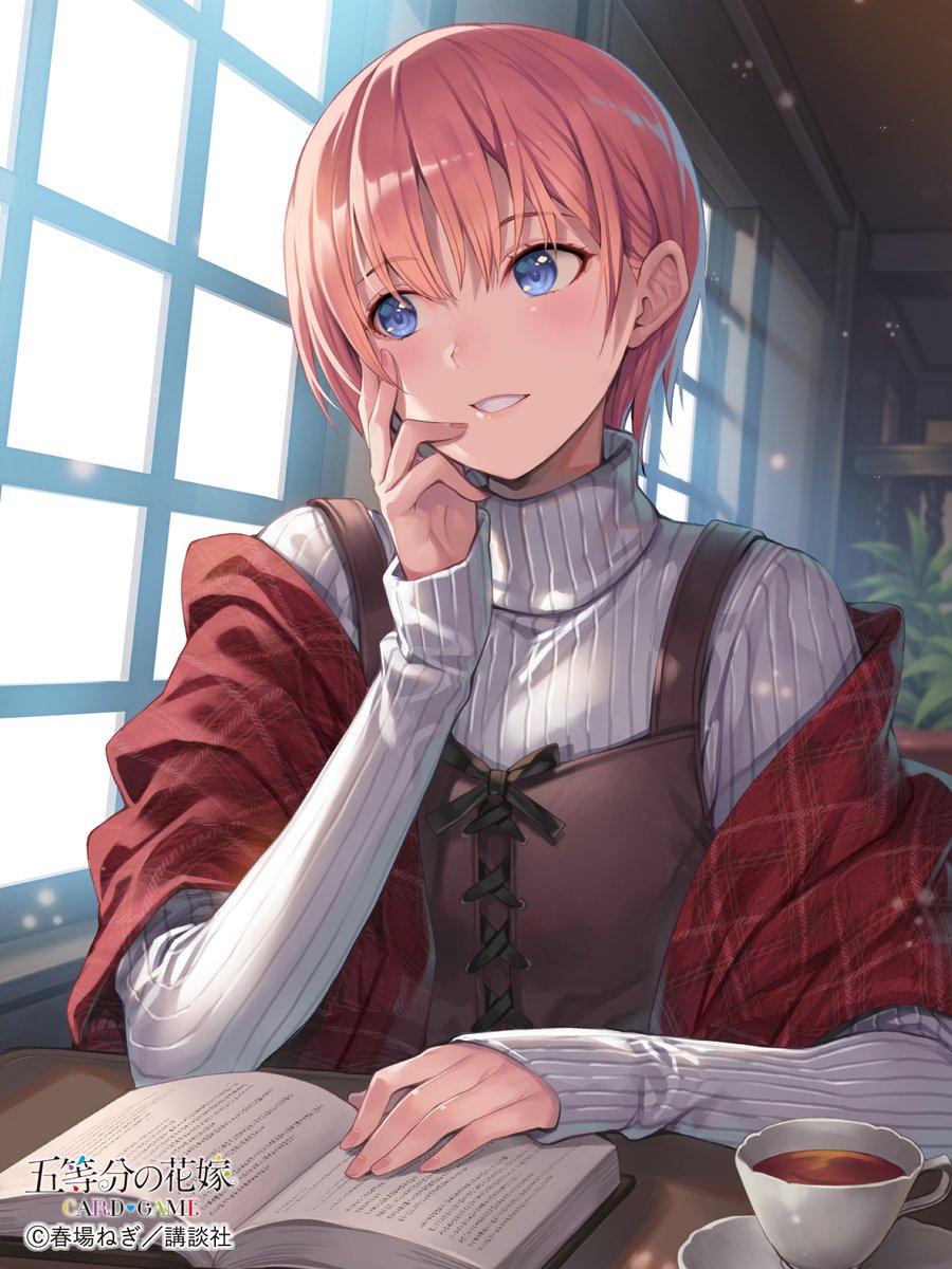 中野一花 「本日発売の「五等分の花嫁 カードゲーム ブースターパック vol.6 お祭り騒ぎ」|ＫｅＧ（けーじ）のイラスト