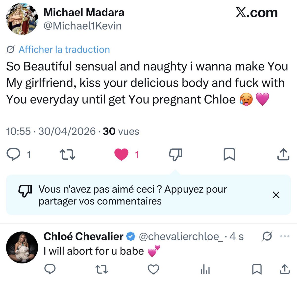Chloé Chevalier tweet media