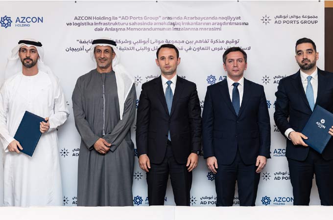 GulfIndustryOn's tweet image. AD Ports Group has signed a memorandum of understanding (MoU) with Azerbaijan Transport and Communications Holding (AZCON Holding).

Read more on gulfindustryonline.com/ArticleTA/4618…

#GINews #MoU #Collaboration #Shipping #Logistics #Digital