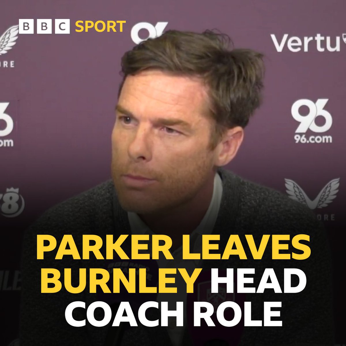BBCLancsSport's tweet image. ⚽️  #Burnley head coach Scott Parker has left the club by mutual consent, eight days after their relegation from the Premier League.

#utc | #twitterclarets | #bbcfootball