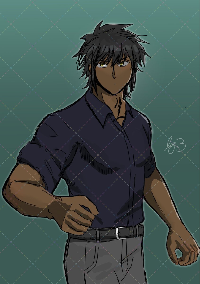 log3_artworks's tweet image. #今月描いた絵を晒そう
 #OC