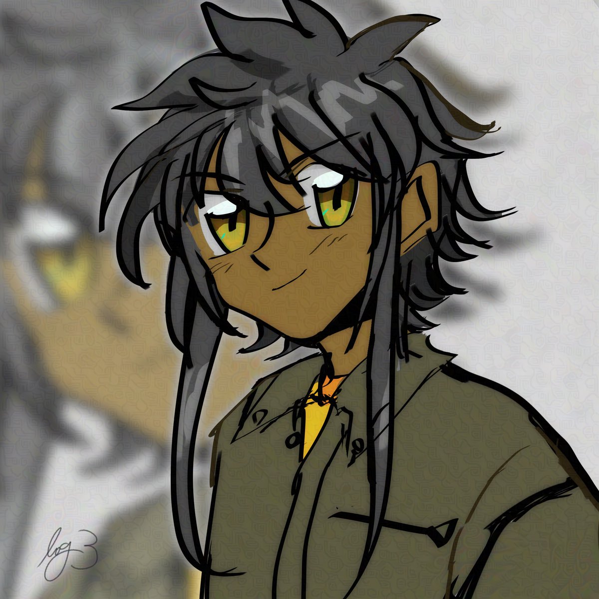 log3_artworks's tweet image. #今月描いた絵を晒そう
 #OC