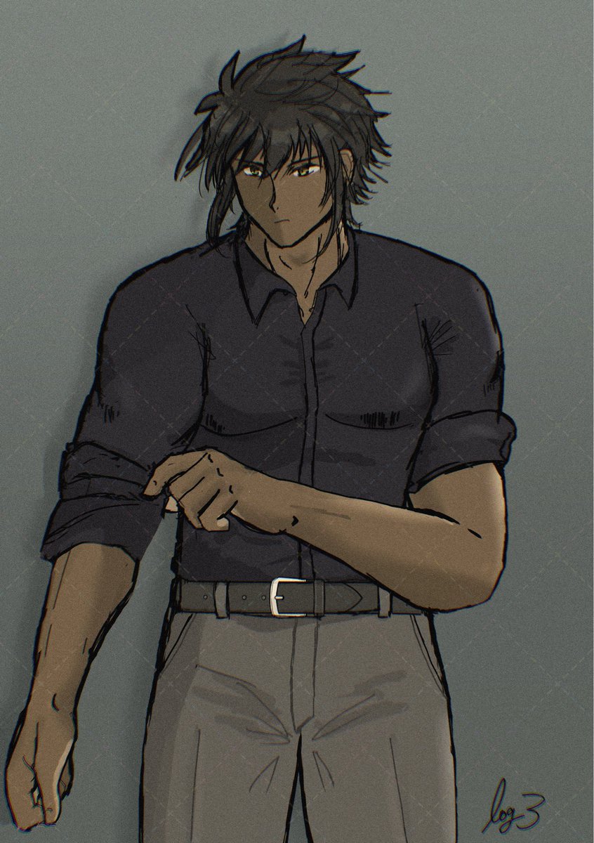 log3_artworks's tweet image. #今月描いた絵を晒そう
 #OC