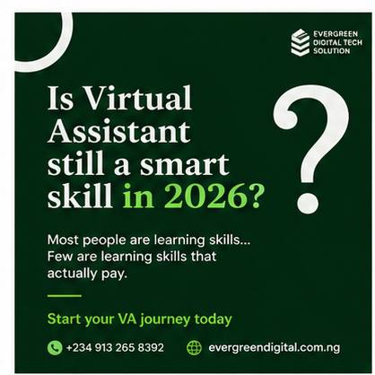 edts_official's tweet image. Work from anywhere as a Virtual Assistant.
Support businesses, manage tasks, and earn remotely.

Apply now: paystack.shop/edts-program

#VirtualAssistant #RemoteWork #EDTS