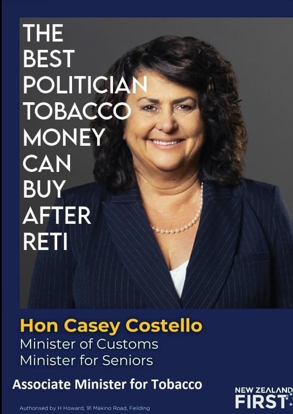 HuiaSue's tweet image. Remember when #NZ had a policy to stop a new generation #smoking? It was working so well the #tobacco companies found political parties &amp;amp; politicians without integrity open to bribes #Seymour #nzfirst #Costello #Bishop #ACT #National #peters #AtlasNetwork
theguardian.com/commentisfree/…