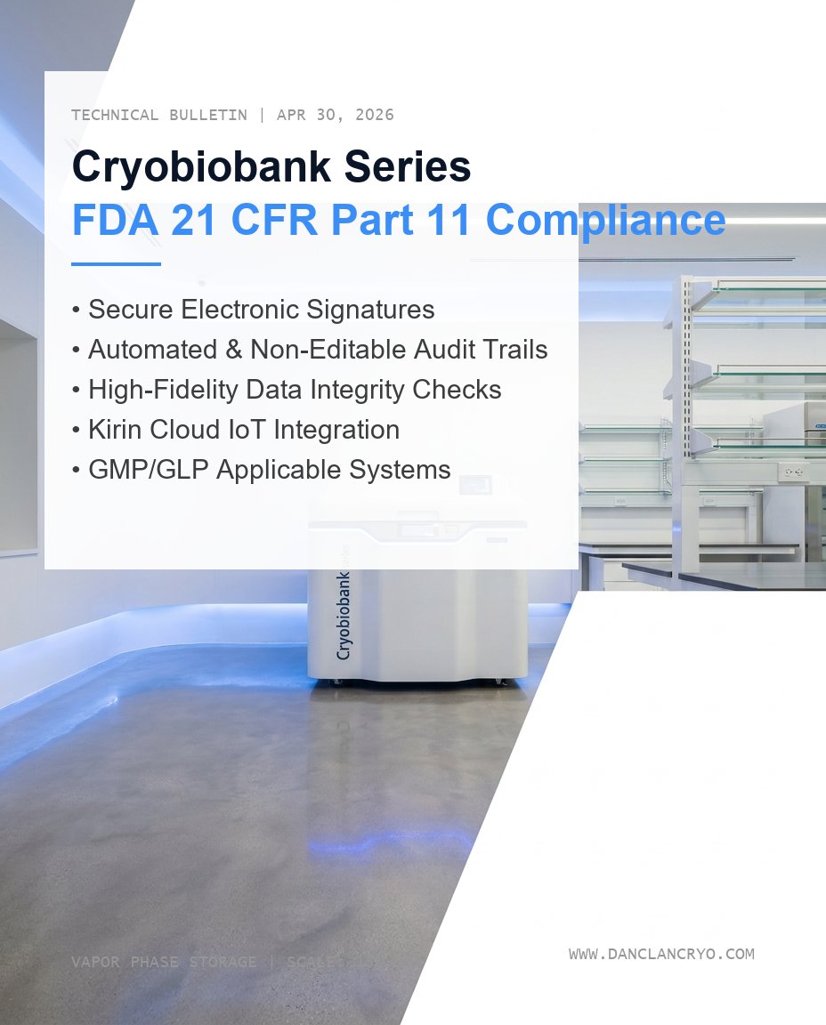 ScarlettYa65961's tweet image. Scientific Fact: Data is as perishable as samples. 🧬🛡️
Without a secure, time-stamped audit trail, your research value drops. Danclan’s Kirin Cloud IoT delivers FDA 21 CFR Part 11 integrity on autopilot.

Trust the process. Secure the truth. ❄️📈
 #FDA #DataSecurity #Danclan