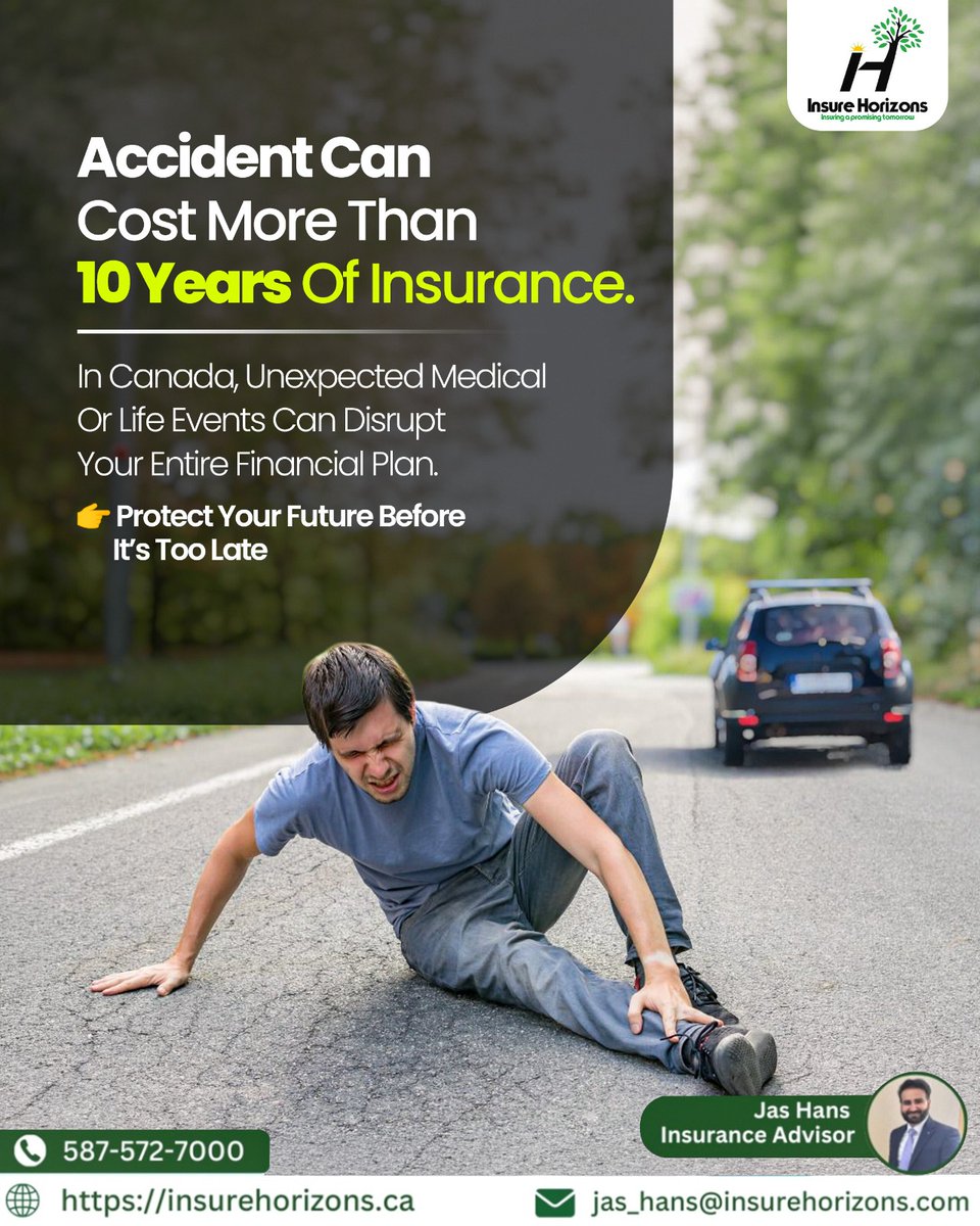 insure61898's tweet image. One accident can change everything 💭
Be prepared with the right coverage.
Insure Horizons helps you stay protected.

📍 Chestermere, AB
📞 587-572-7000
🌐 insurehorizons.ca

#insurance #financialprotection #canada
