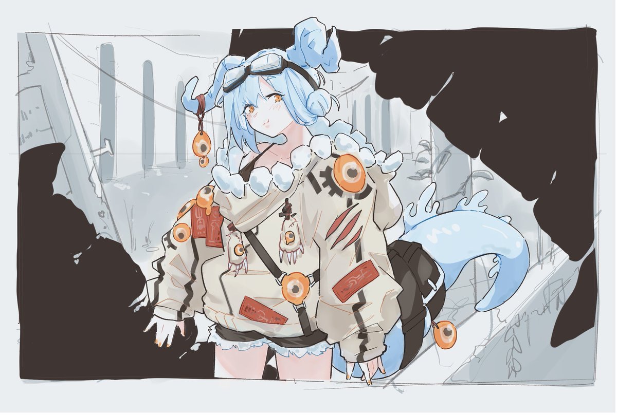 tentaclesaber51's tweet image. #今月描いた絵を晒そう
#oc