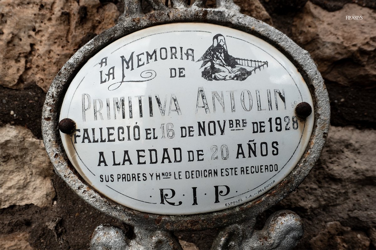 filocalus's tweet photo. 43_ Cementerio de Palenzuela (Palencia – Spain)

#typelovers #mixandmatch #typography #lettercutters #porcelain #metaletching #heritage #cemetery #grave #memorial #epitaph https://t.co/GANUqyQuT4