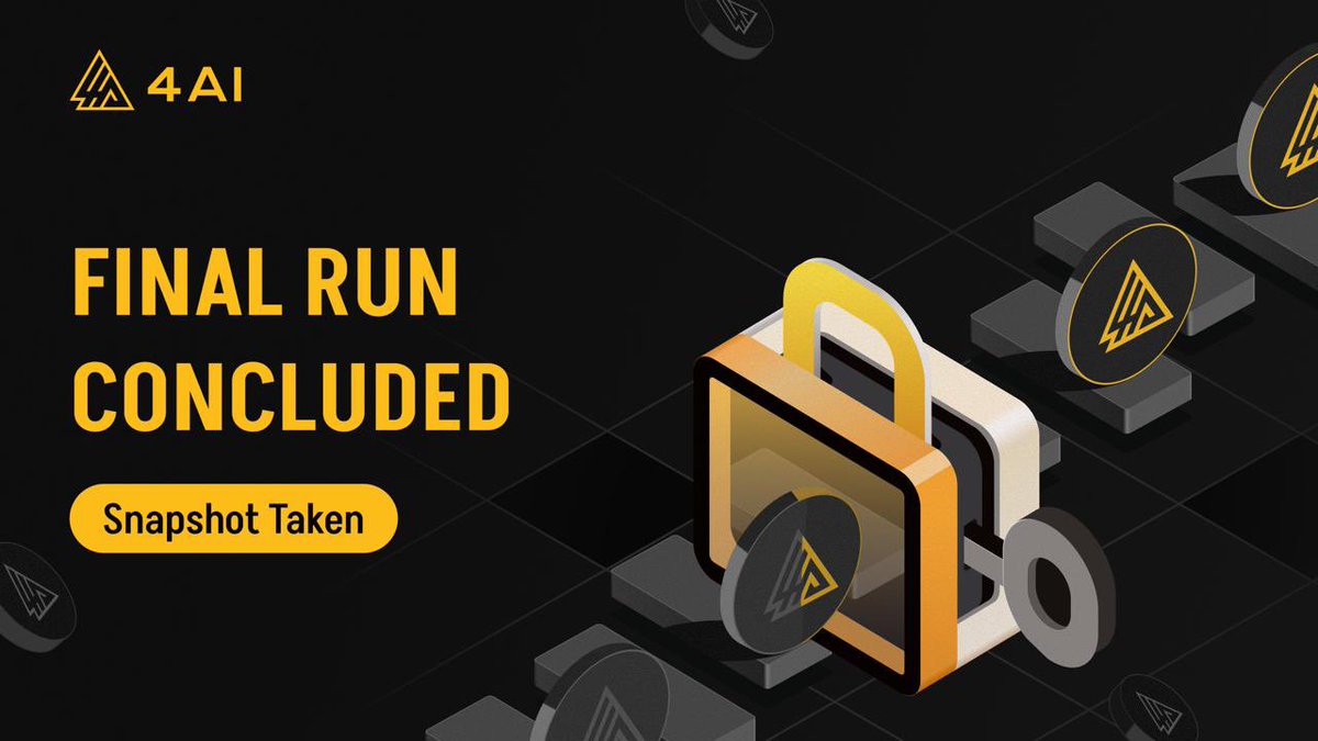 MitchGems1's tweet photo. 🏁 FINAL RUN COMPLETE… and the stats are absolutely INSANE.

@4aibsc just had 100K+ users stress test the network, generating millions of Agents & Requests 🤯

This wasn’t just a test… it was proof of demand.

📸 Snapshot taken
Portal now offline as the team moves into evaluation + strict anti-Sybil checks to protect real users.
All points & allocations safely recorded.

What’s next? 👀

🔥 More Agentic features going LIVE on mainnet
🌍 Community + ecosystem expansion
🎁 TGE + AIRDROP for early believers
✅ $SOONX holders (snapshotted)
✅ Final Run participants

This is where weak hands leave and smart money pays attention.

Still early. Stay close.
$4AI could be one of the biggest sleeper plays this cycle 🚀