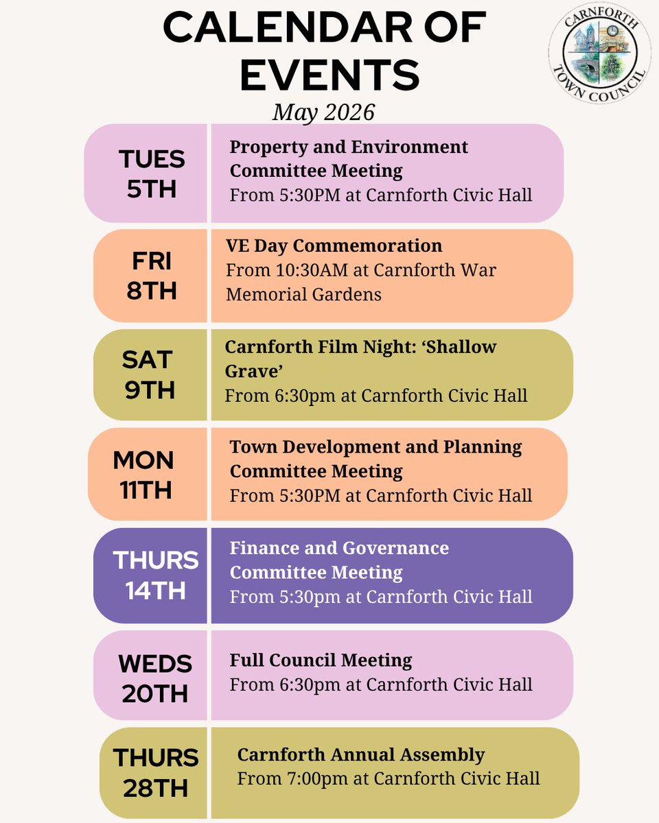 Carnforth Town Council tweet media