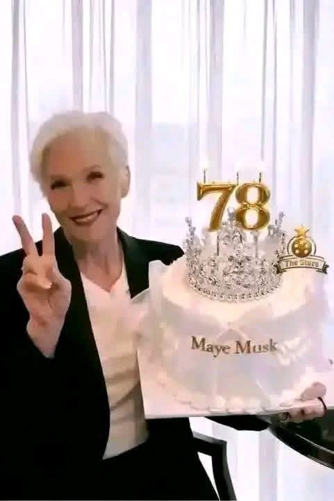 mayeemusk978's tweet image. Thank you all for the love and beautiful wishes on my 78th birthday. I’m truly grateful for every message 💫  

#MayeMusk #Grateful #BirthdayLove #78YearsStrong #ThankYouTrump‌ #elonmusk