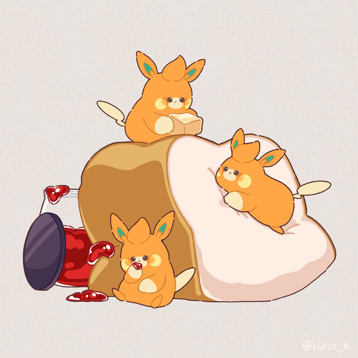 kuroi_b's tweet photo. 最近のパモちゃんまとめ✨ https://t.co/PerX7ZDuhL