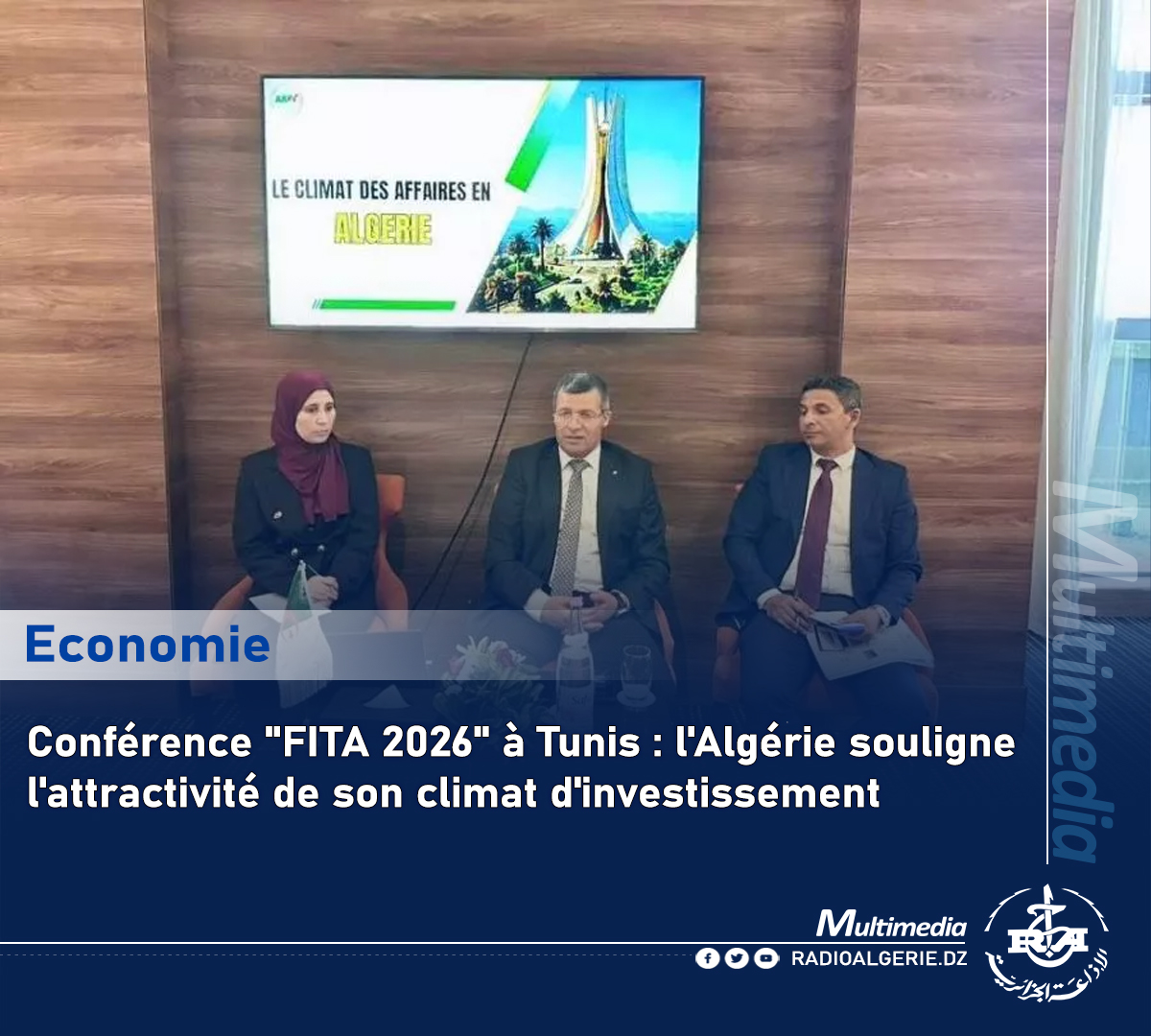 radioalgerie's tweet photo. #fita 2026
#Tunis
plus de détails sur le lien : https://t.co/czdE6c8RbO https://t.co/FIBdtu5xNU