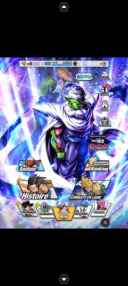 TyNanashi's tweet photo. Bonjour à tous mes Nakama ! 

1er jour sur cette application de fou là 😂🤣

Ça donne quoi Dblegends pour vous en ce moment ? 

Niveau énergie c'est teeeeeendu !!! 

#dblegends #dragonball https://t.co/A2WJsgBu3W