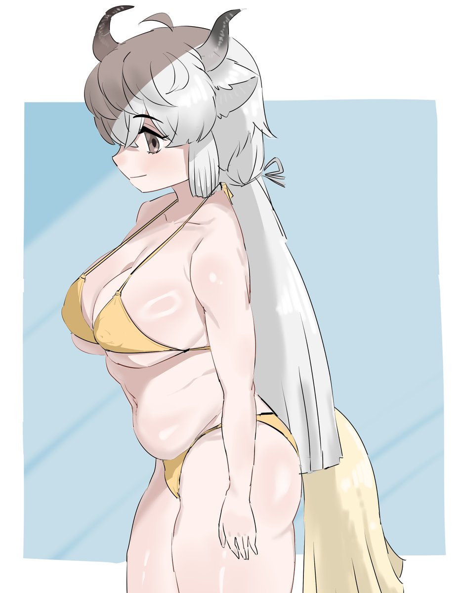 水着ヤクさん 