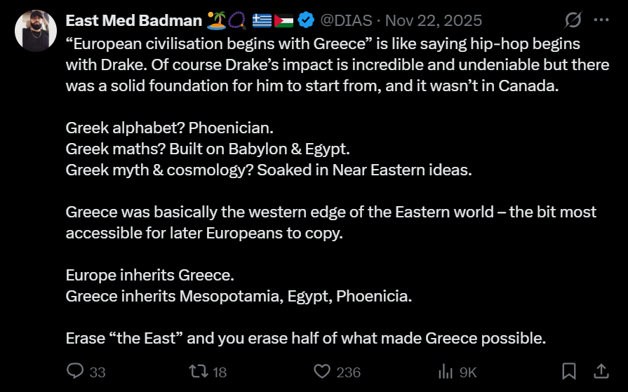 Hellenist ☀️🏺⚡️ tweet media