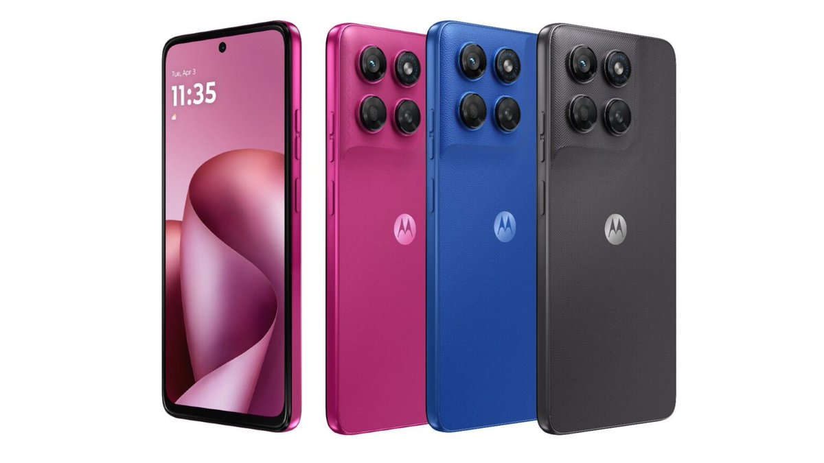 _techibee's tweet image. Moto G47 goes official in Europe! 

• 6.67” FHD+ 120Hz display
• Dimensity 6300 
• 108MP camera 
• 5200mAh battery 
• Android 16 out of the box

Starts at €319 (₹30K).

Motorola is heating up the budget segment.

India launch next?

#MotoG47 #Motorola #TechNews #Android
