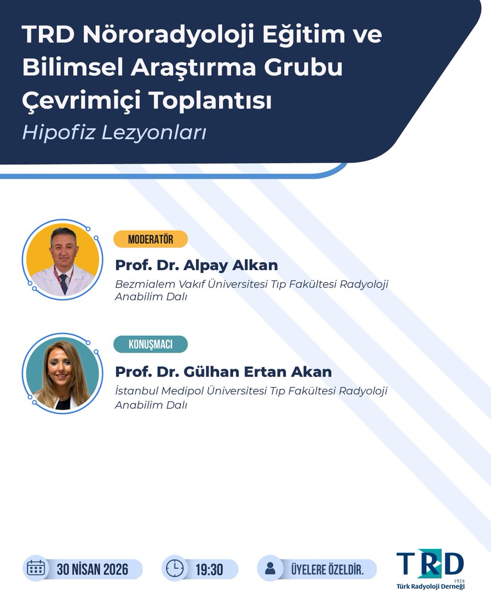 Türk Radyoloji Derneği tweet media