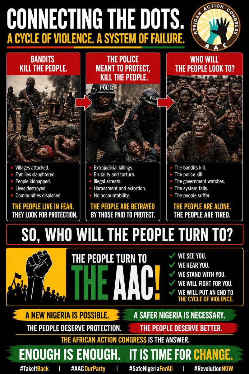 LFesis's tweet image. Oh you Youth of Africa (Nigeria 🇳🇬) why are you still sleeping when the daybreak? 
We are been slaughter every day by the Bandit, Terrorist and even those so called @PoliceNG who supposed to be our guidance they are the one killing us now the time is now #Arise #WakeUp