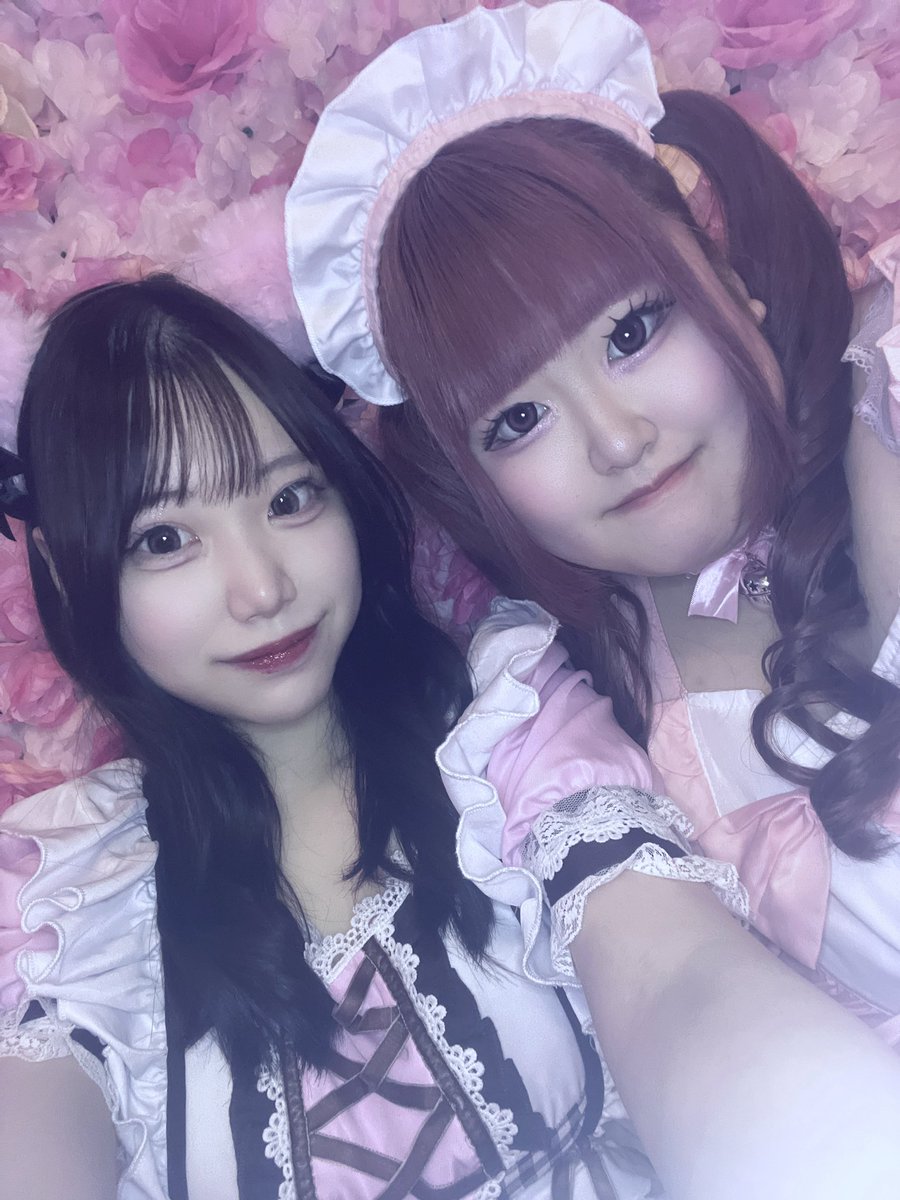 絹製品（えりちゃん） 出勤ᴗ ̫ ᴗ 今日は新人ちゃん2人と居る🫡 らんちゃんと🎶