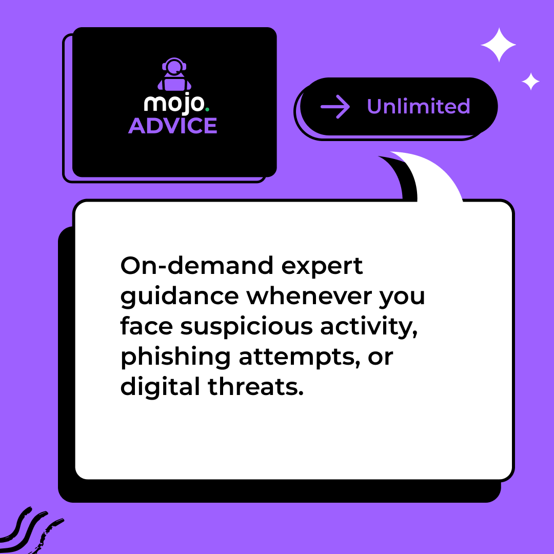 SecureMojo's tweet photo. 💡What’s inside SecureMojo Plan?
 
Score. Learn. Get Help. That’s it.
 
And that’s everything you need to stay safe online. ⚡ 

#SecureMojo #Cybersecurity #OnlineSafety #DigitalHygiene #OnlineProtection #cybersafe #SecureYourLife https://t.co/u7qOQIcrDI