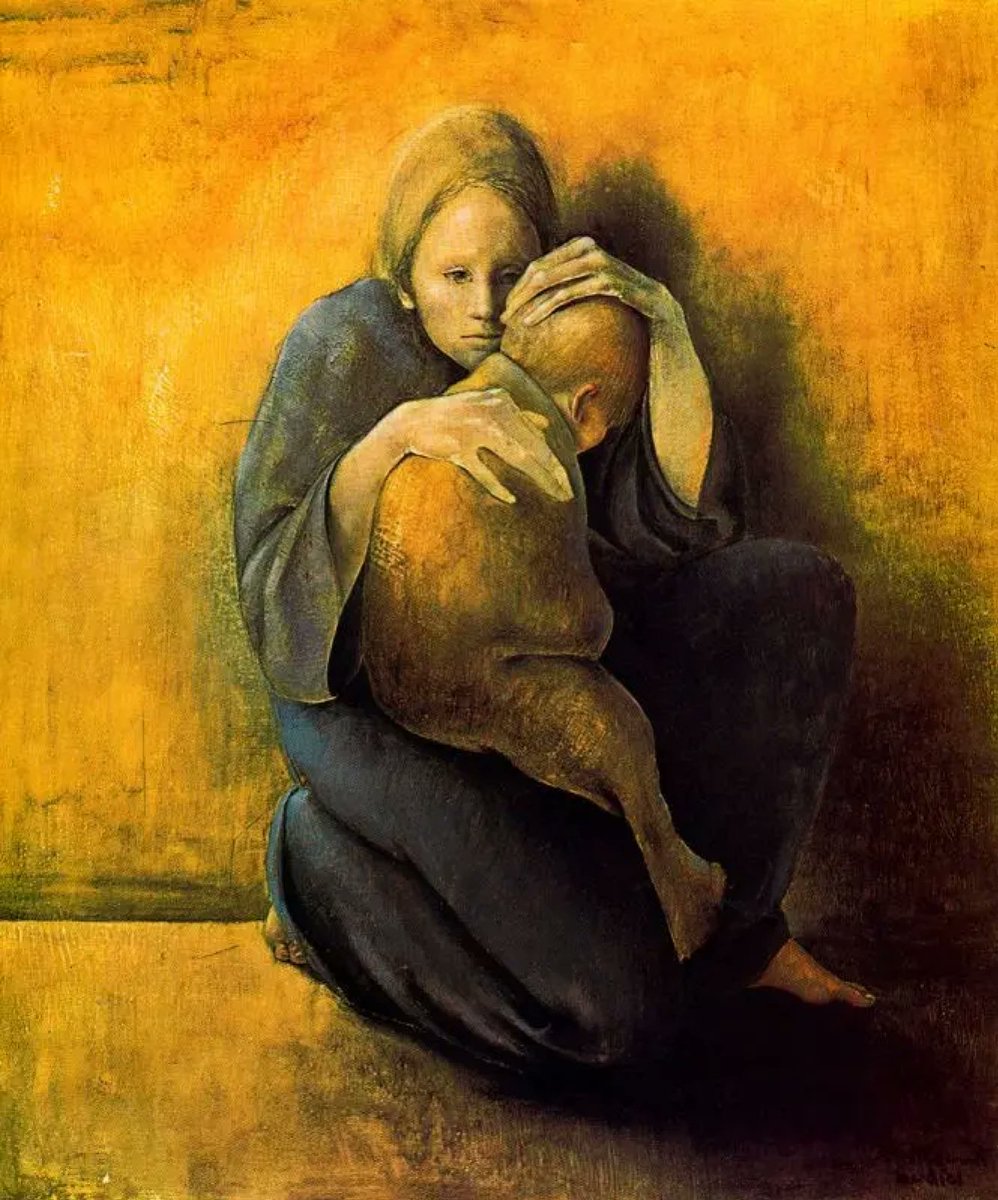MarwanKhaddaj's tweet image. 🎨
“Mother and son”
By:
#Montserrat_Gudiol
#Spanish 🇪🇦 #artist