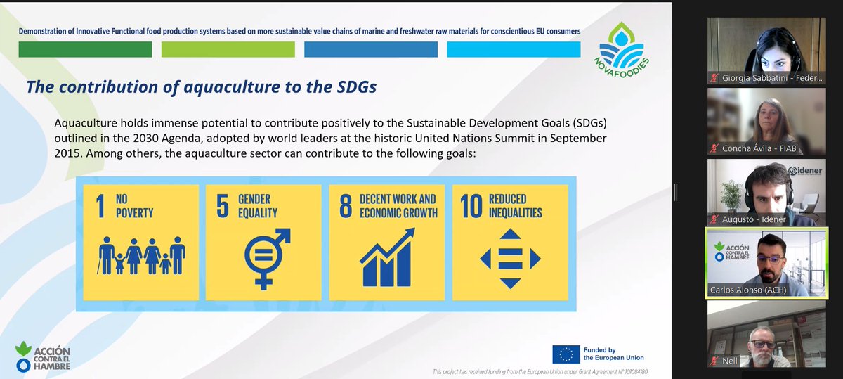 NOVAFOODIES_23's tweet image. 🤝 Carlos Alonso Leal @Acontraelhambre  

Empowering EU aquaculture stakeholders to foster inclusion and gender equality across the sector

#NOVAFOODIESproject #Aquaculture #Inclusion #GenderEquality