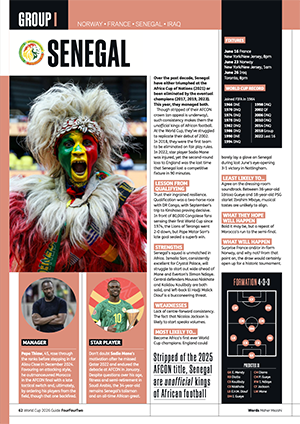 MezahiMaher's tweet photo. Four Four Two magazine's World Cup guide is out this month. I wrote previews for several African nations in this edition. 

You can purchase a copy here: https://t.co/ItsQD24P2i https://t.co/F6eh1Rqjbd