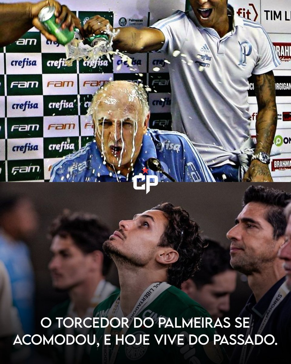 O Palmeiras foi campeão brasileiro em 2018 com o time reserva. Três meses depois, após a eliminação no Campeonato Paulista, o ônibus do time estava sendo apedrejado, e o ambiente no Palmeiras era de pura pressão.

Hoje estamos há três anos sem um título de expressão, e uma parte