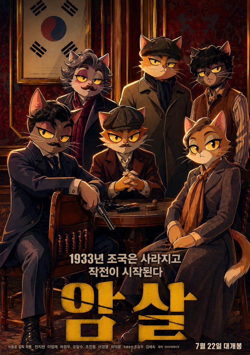 aPrecureFaninTW's tweet image. adapted from 2015 korean movie"Assassination"
#lackadaisy