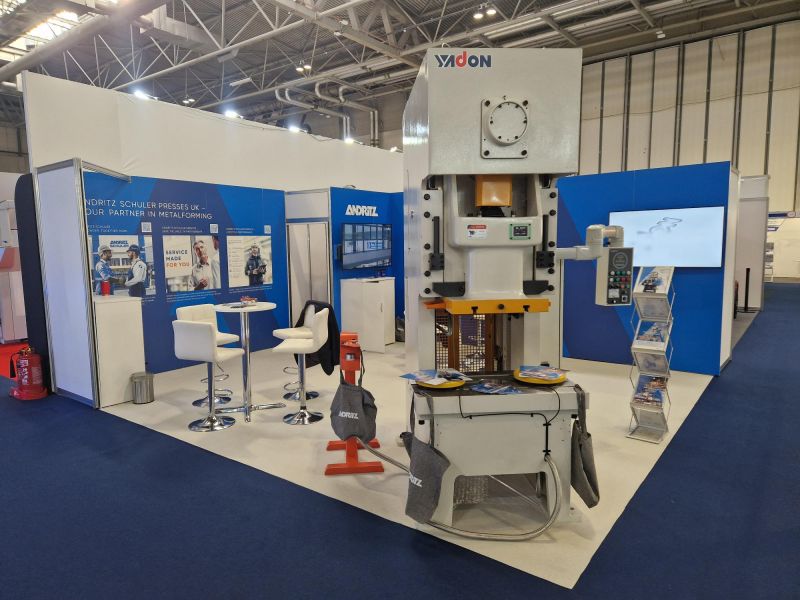 ANDRITZ_Schuler's tweet image. Strong Presence at MACH Exhibition 2026 💪
We were proud to present our comprehensive service portfolio, additionally showcasing a Yadon press last week in Birmingam, UK. 
🔗Read more: schulergroup.com/minor/uk/index…
#MetalForming #Manufacturing #Service