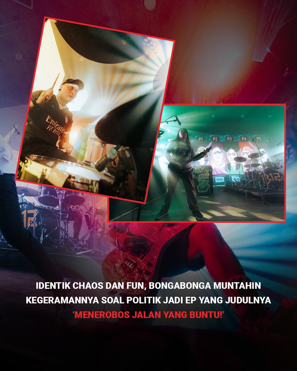 SuperMusic_ID's tweet image. EP Menerobos Jalan yang Buntu! dari BongaBonga udah rilis, pemanasan buat album penuh nih! Pada beli kasetnya gak?

#INIRASANYASUPER⁣
#SUPERLIVE⁣
#SUPERMUSIC
#MUSIC