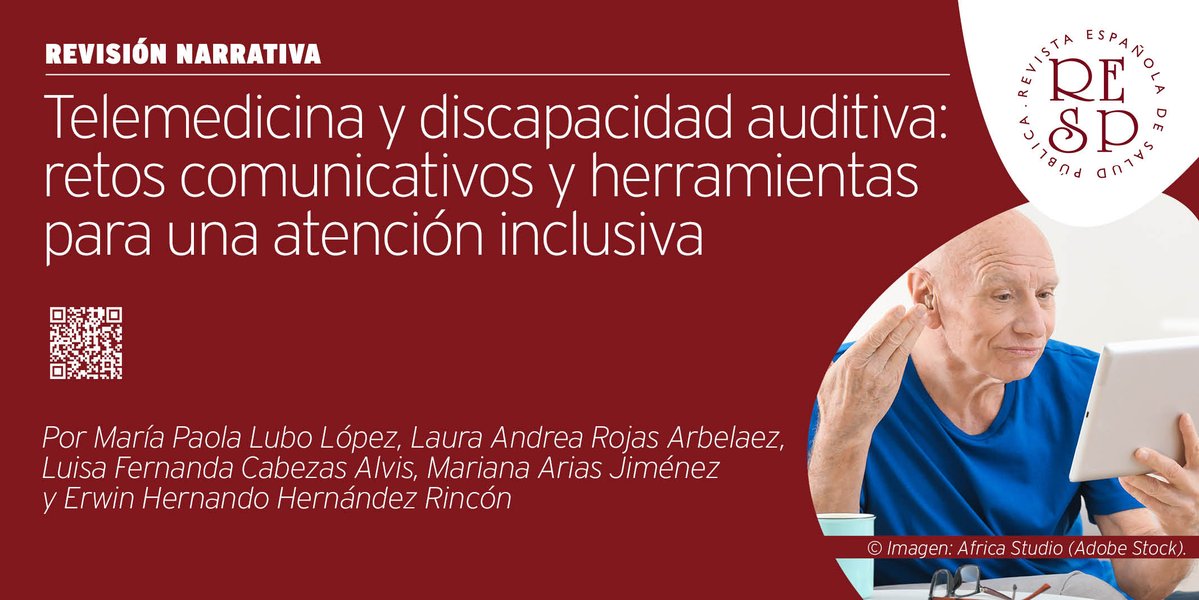 Revista Española Salud Pública tweet media